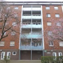 Balkone und Fenster zum Hof Febr. 2024 - Foto: Ritter 2024