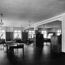 Siemenshaus, Großraumbüro um 1925 (Foto: Siemens Corporate Archives)