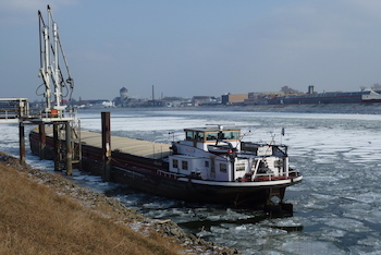 Hafen im Winter, Foto H. Seibert