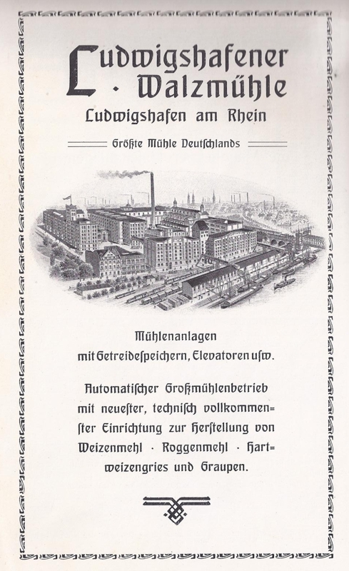 Werbung um 1910