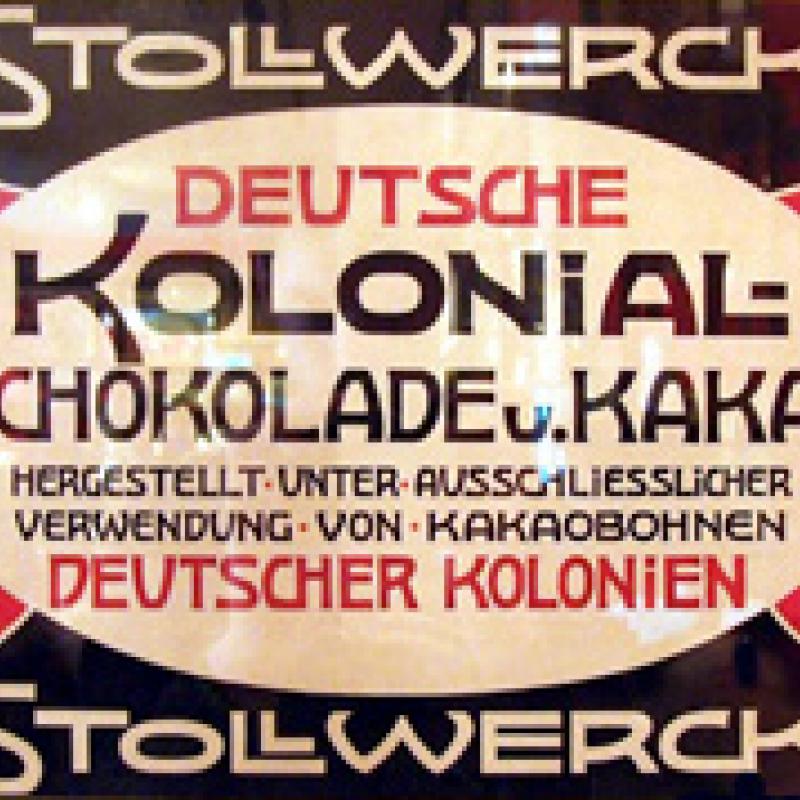 hist. Werbung für Stollwerck-Schokolade