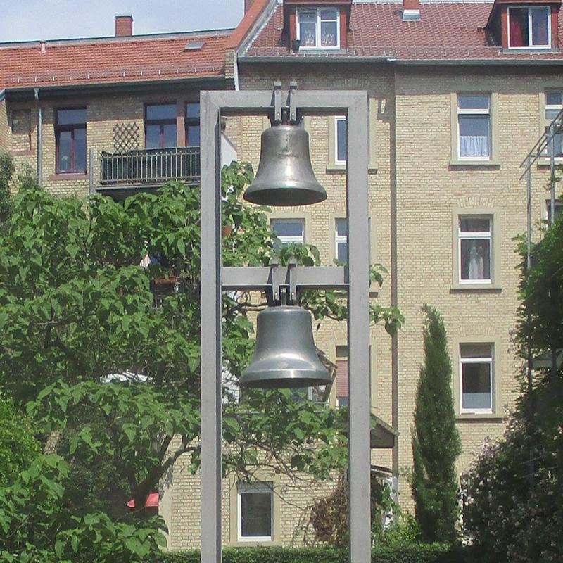 Zwei Glocken erinnern an die Heidelberger Glockengießerei, Foto Parzer