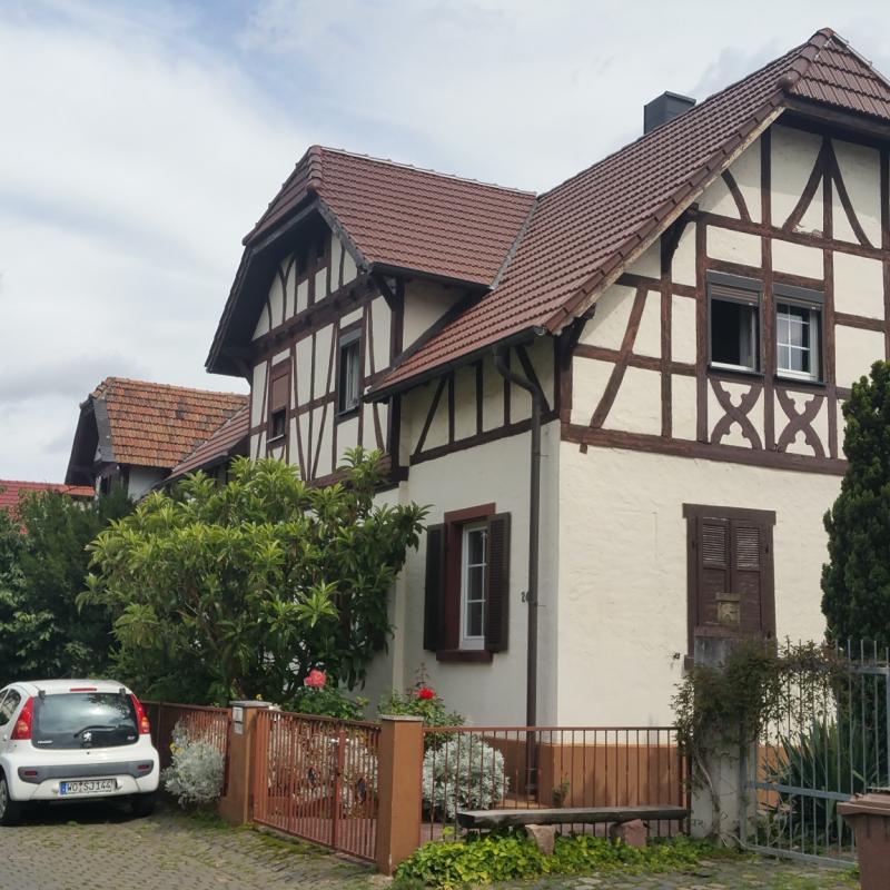 Kiautschau Worms Doppelhaus, Foto: Klaus Harthausen 2021