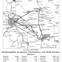 OEG Ausbauprogramm, Plan 1928 aus: 75 Jahre OEG (1986)