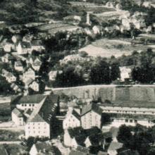Das Fabrikareal in den 1930er Jahren