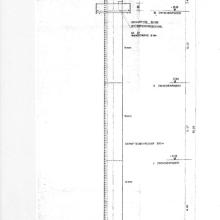 Neuer Wasserturm, Schnittzeichnung John Deere Werke 1965