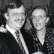 Dr. Carl-Friedrich und Helga Reuther, Foto um 1990 Dr. Carl-Friedrich Reuther
