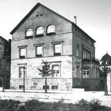 ehemalige Villa Clemm, Fassade, Foto Stadtarchiv Mannheim um 1910