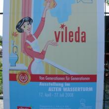 Plakat zu einer Ausstellung 2008