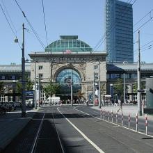 Mannheim, Hauptbahnhof, Mittelteil (Foto: FB 61, Norbert Gladrow)
