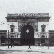 Mannheim, Hauptbahnhof Mittelteil nach 1929