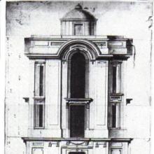 Mannheim, A 4,6, Sternwarte, Ansichtszeichnung Johann Lacher 1774