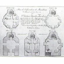 Mannheim A 4,6, Sternwarte, Grundriss von Traitteur 1806