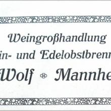 Werbung in deutsche Städte: Mannheim, 1922, Kunst- und Industrieverlag