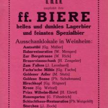 Anzeige im Adressbuch 1913 - Quelle: Stadtarchiv Weinheim