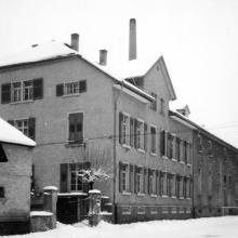 Ehemalige Mibelo-Fabrik um 1965 - Quelle und Copyright: Heimat- und Kulturverein Lorsch e.V.