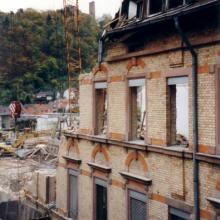 Abbruch Werk Müll im November 1998 - Quelle: Stadtarchiv Weinheim