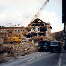 Abbruch Werk Müll im November 1998 - Quelle: Stadtarchiv Weinheim