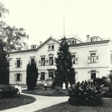 Wohnhaus (heute Seminarhaus) Bild von Carl Schütte um 1899 -  Quelle: Stadtarchiv Weinheim