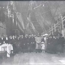 Die "Taufgesellschaft" am 30.04.1910   Foto: ©  Heimat- und Brauchtumsverein Brühl 
