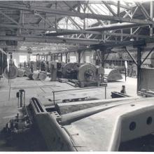 Sperrholz-Maschinenhalle in den 1930er Jahren   Foto: ©  Heimat- und Brauchtumsverein Brühl 
