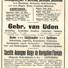 Rhenania-Werbung im Hafenführer1909 (Siehe Quellen)