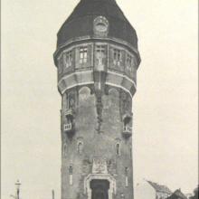 Turm um 1910 (Quelle: Mannheim und seine Bauten Band 4 S.98)