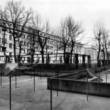 Innenhof-Spielplatz, früher (Quelle: GBG)