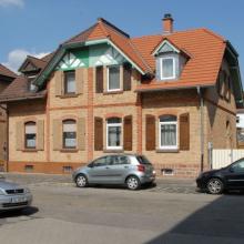 Siedlung der Einfamilienhaus-Ges. Durlacher Str. 121 und 123 (Foto: FB 61, Norbert Gladrow um 2010)