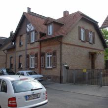 Siedlung der Einfamilienhaus-Ges. Zwischenstr. 8 und 10 (Foto: FB 61 Norbert Gladrow um 2010)