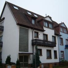 Siedlung der Rheinischen Gummi- und Celluloid-Fabrik, Doppelwohnhaus in der Schwingstraße, Foto 2011