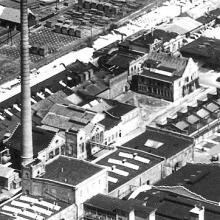 Luftbild vermutlich aus den 1950er Jahren (Quelle: Webseite des Industriehofes)
