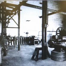 Bearbeitungsmaschinen in den 1920er Jahren (Quelle: Weillbroschüre)
