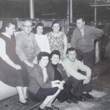 ArbeiterInnen um 1955 (Foto aus Heierling)