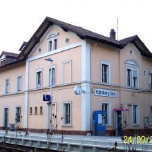 Bahnhof Eisenberg heute (Foto: Partick Jung)