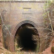 Westportal  des Stempelkopftunnels (Foto: Partick Jung)