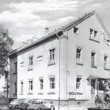 1950er Jahre: Nutzung des "Weißen Hauses" durch die Gemeinde (Foto: Stadtarchiv)