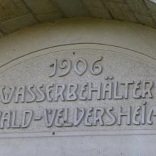 Detail des Wasserhauses für Uelversheim (Foto: Ritter)