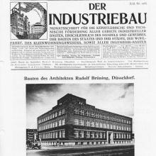 Zeitchrift Industriebau von 1928