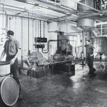 1959: Emulsionbetrieb bei Rotta